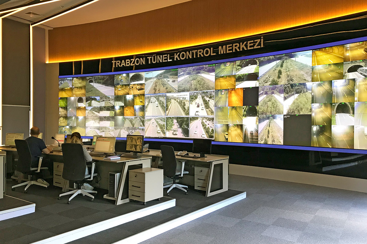 Trabzon Tünel Kontrol Merkezi